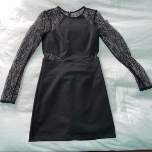 BCBGeneration | Black Bodycon Lace Mini Dress
